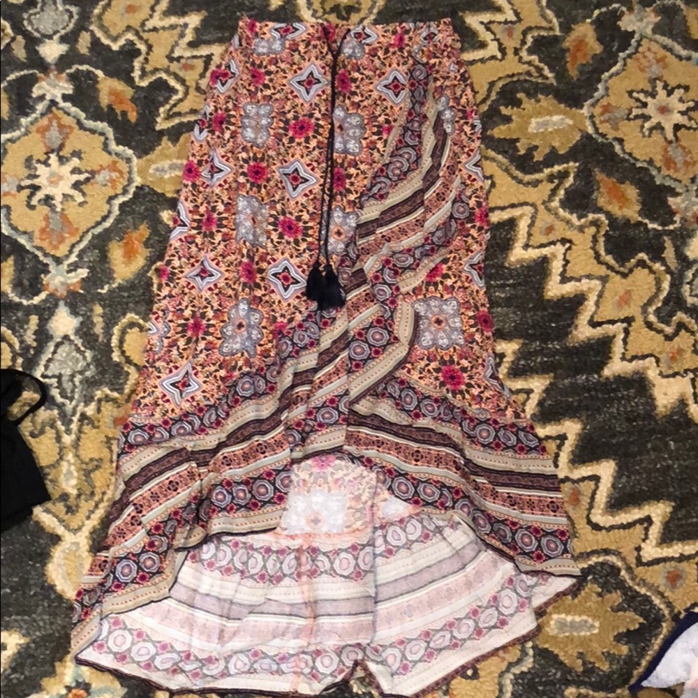 High-low Flowy Skirt